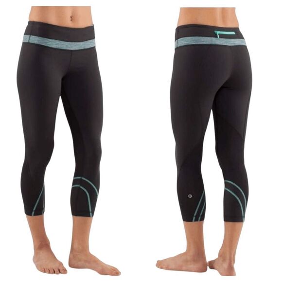 LULULEMON ATHLETICA Inspire Crop II Size 6 - Picture 1 of 5